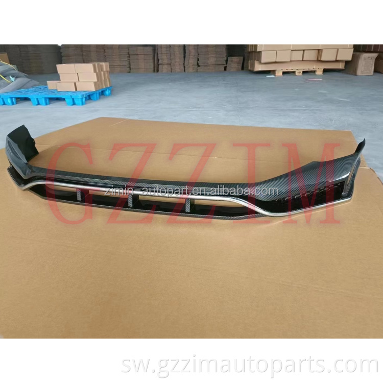 Car Front Bumper Lip Front Shovel Spoiler For Hyundai Santafe 2019